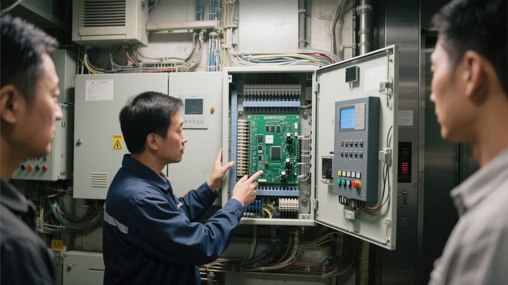 梯控設備原理
