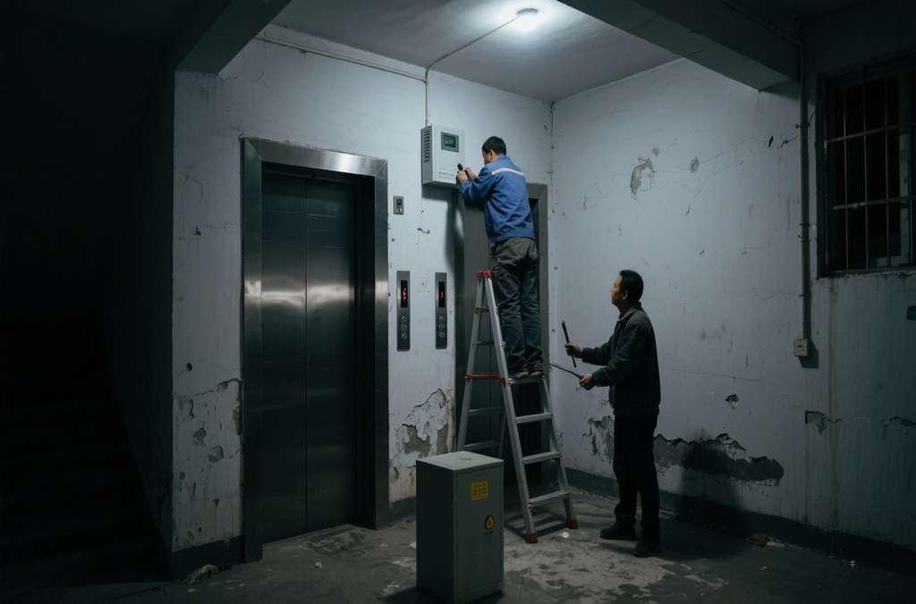 電梯裝梯控